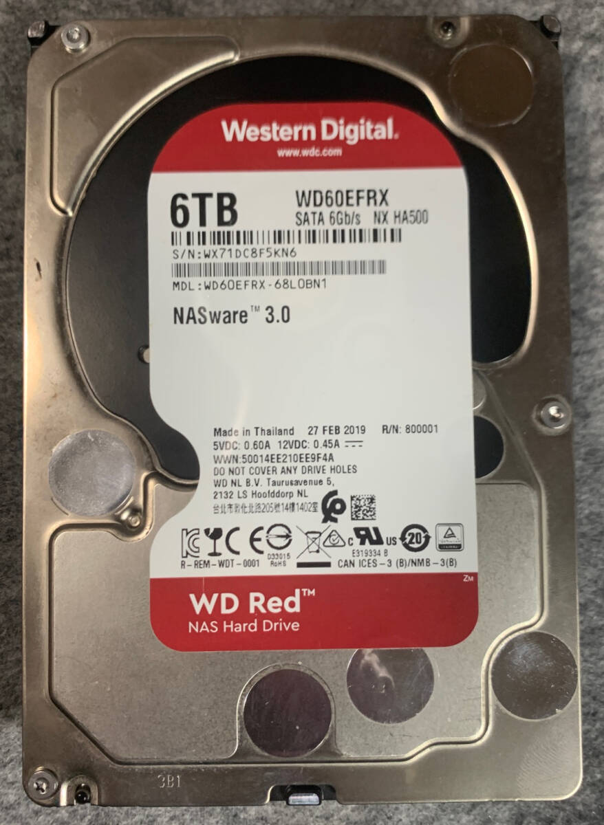 Yahoo!オークション -「wd60efrx」の落札相場・落札価格 Yahoo!オークション -「wd60efrx」の落札相場・落札価格