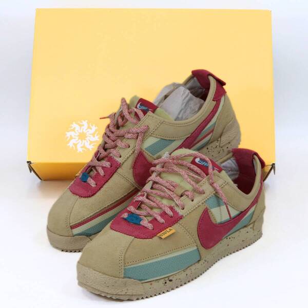 NIKE × UNION ナイキ × ユニオン メンズ スニーカー CORTEZ SESAME コルテッツ DR1413-200 27.5cm 未使用 / 10587 MK