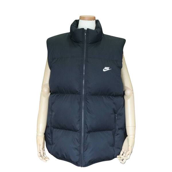 ナイキ メンズ ウォーターレペラント パファー ベスト ダウン NIKE スポーツウェア 黒 ブラック XL 【中古】 / 10661 MK