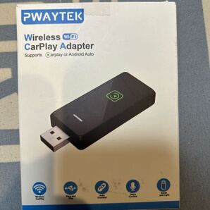 ワイヤレス CarPlay&Android Auto アダプター 5.0Bluetooth& 5G WiFi搭載 カープレイ無線化