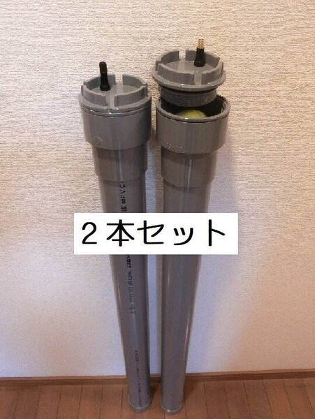 (2本版)テニスボール圧力保持器 加圧容器「ボール元気君」(計32球収納)