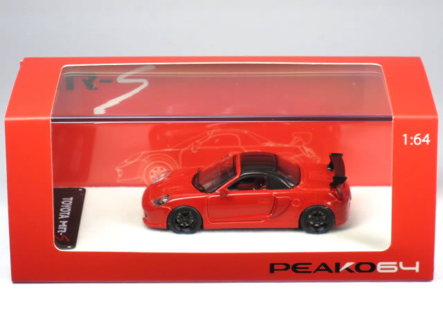 Amazon | ミニカー 1/43 エブロ トヨタ MR-S メタリックレッド