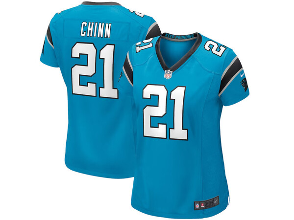 【新品・未使用品】カロライナ・パンサーズ LB/S#21 ジェレミー・シン NIKE ゲームジャージ 海外女性Sサイズ | NFL正規品
