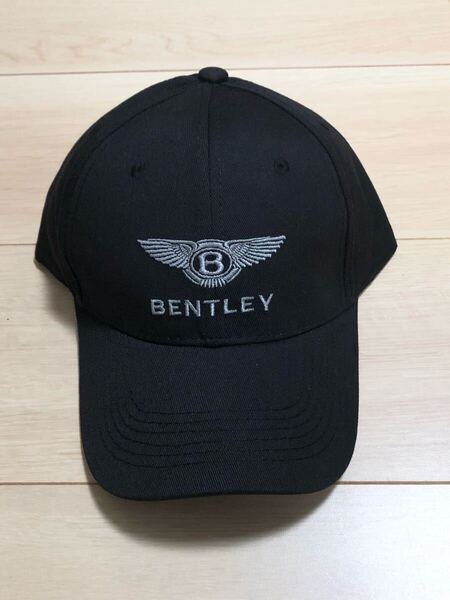 ベントレー BLACK Bentley キャップ 帽子 野球帽子 ゴルフ帽 フリーサイズ メッシュキャップ