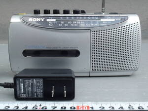 ★良好動作品ですがジャンク★SONY★ミニラジカセ★CFM-E3TV★シルバー色★