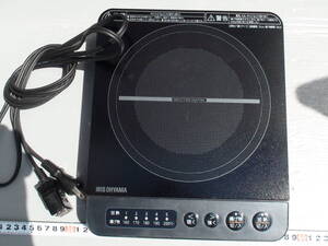 ★殆ど使用なく美品★電磁調理器★アイリスオーヤマ★IHK-T38-B★IHコンロ(1000W)★ 2022年製★ブラック色★