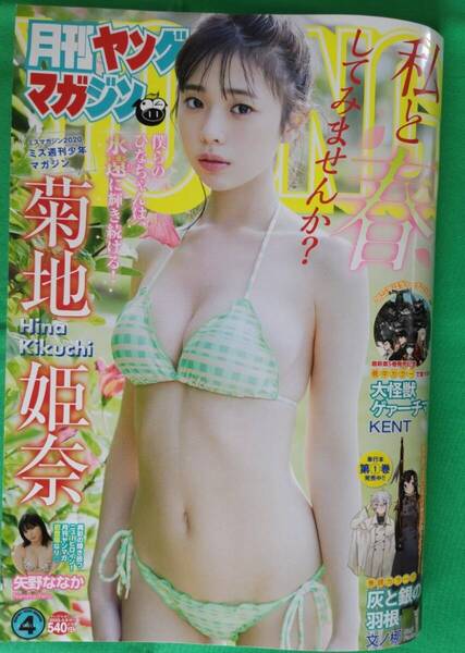 菊地姫奈【月刊ヤングマガジン 2025年 4月号】ミスマガ2020 non-no専属モデル