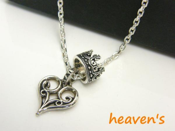 【新品、本物、当店在庫だから安心】 Yahoo!オークション - ROYAL ORDER allegra heart tiny crown ネックレス、ペンダント、チョーカー
