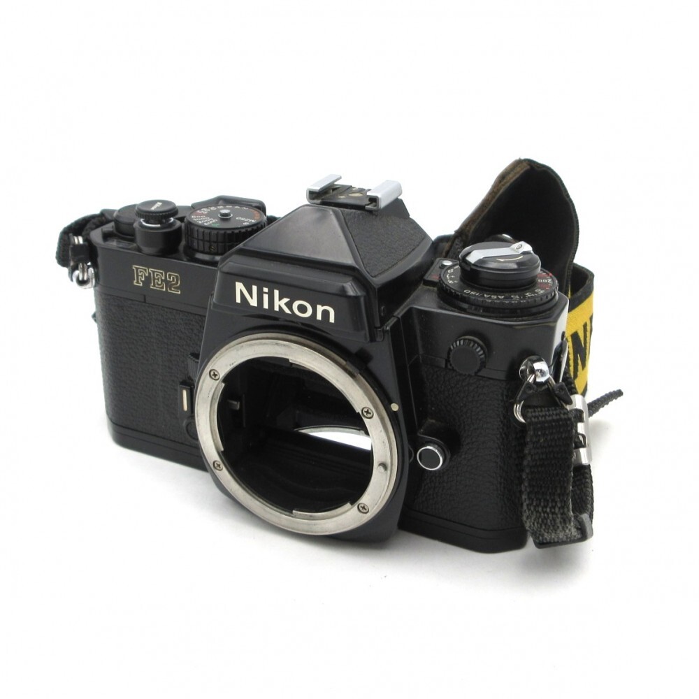 NIKONカメラFE2(フィルム)、望遠レンズTAMRON SP