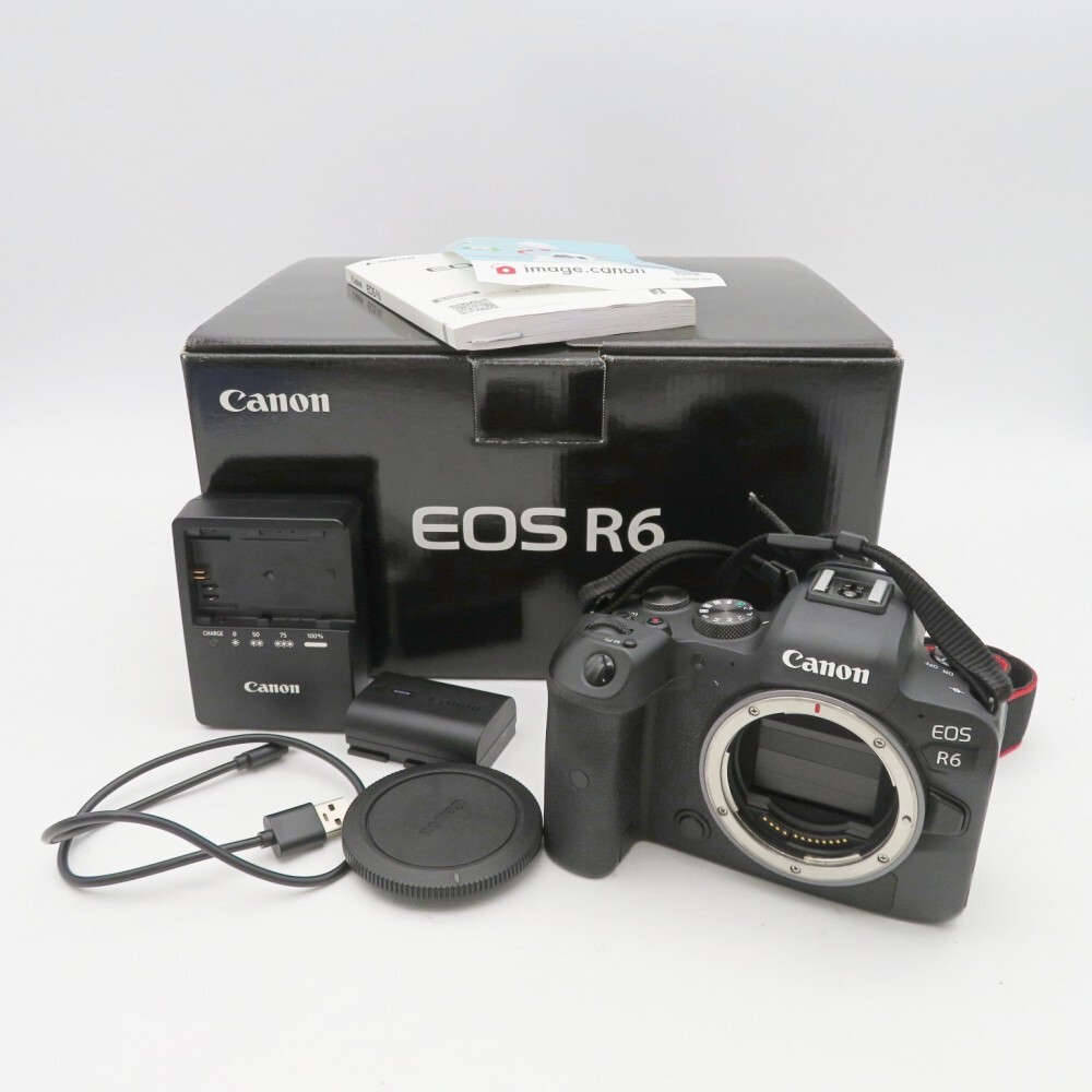 □Canon キャノン EOS R ボディ 元箱あり 中古良品 | カメラ
