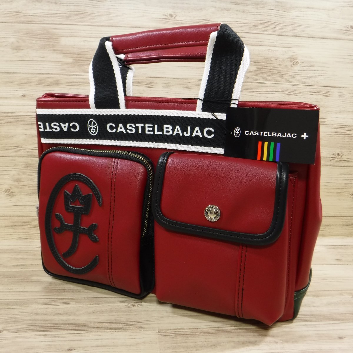 CASTELBAJAC - 【新品本物】CASTELBAJAC トートバッグ/赤