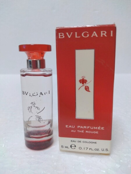 ブルガリ オ パフメ オーテルージュ EDC 5ml BVLGARI EAU PARFUMEE AU THE ROUGE (箱降りたんでネコポスにて発送致します)送料無料