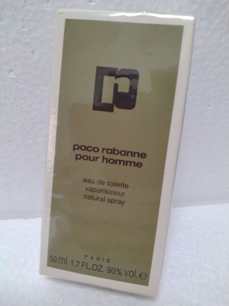未開封 パコラバンヌ プールオム オードトワレ EDT 50ml ナチュラルスプレー paco rabanne pour homme 送料無料