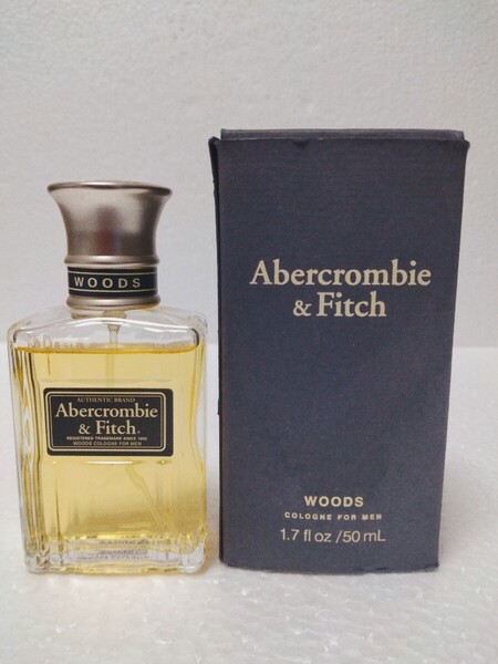 アバクロンビー&フィッチ ウッズ コロン フォーメン 50ml アバクロ ウッド ABERCROMBIE &FITCH WOODS COLOGNE FOR MEN 送料無料