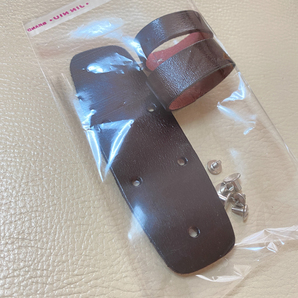 ■新品■ 匿名配送/送料無料 牛革 本革 ベルト接続部品 メンズレディース対応 ビジネス カジュアル ダークブラウン