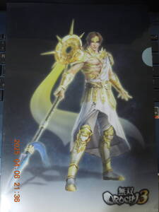 真田幸村 神格化A4キャラクタークリアファイル /「PS4/Switchソフト 無双OROCHI3 プレミアムBOX/TREASURE BOX」 同梱特典