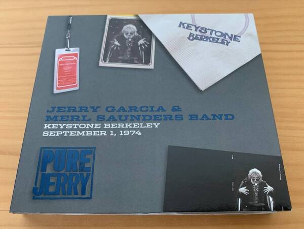 ◆美品◆ JERRY GARCIA & MERL SAUNDERS BAND : KEYSTONE BERKELEY SEPTEMBER 1, 1974 ( 3CD )
