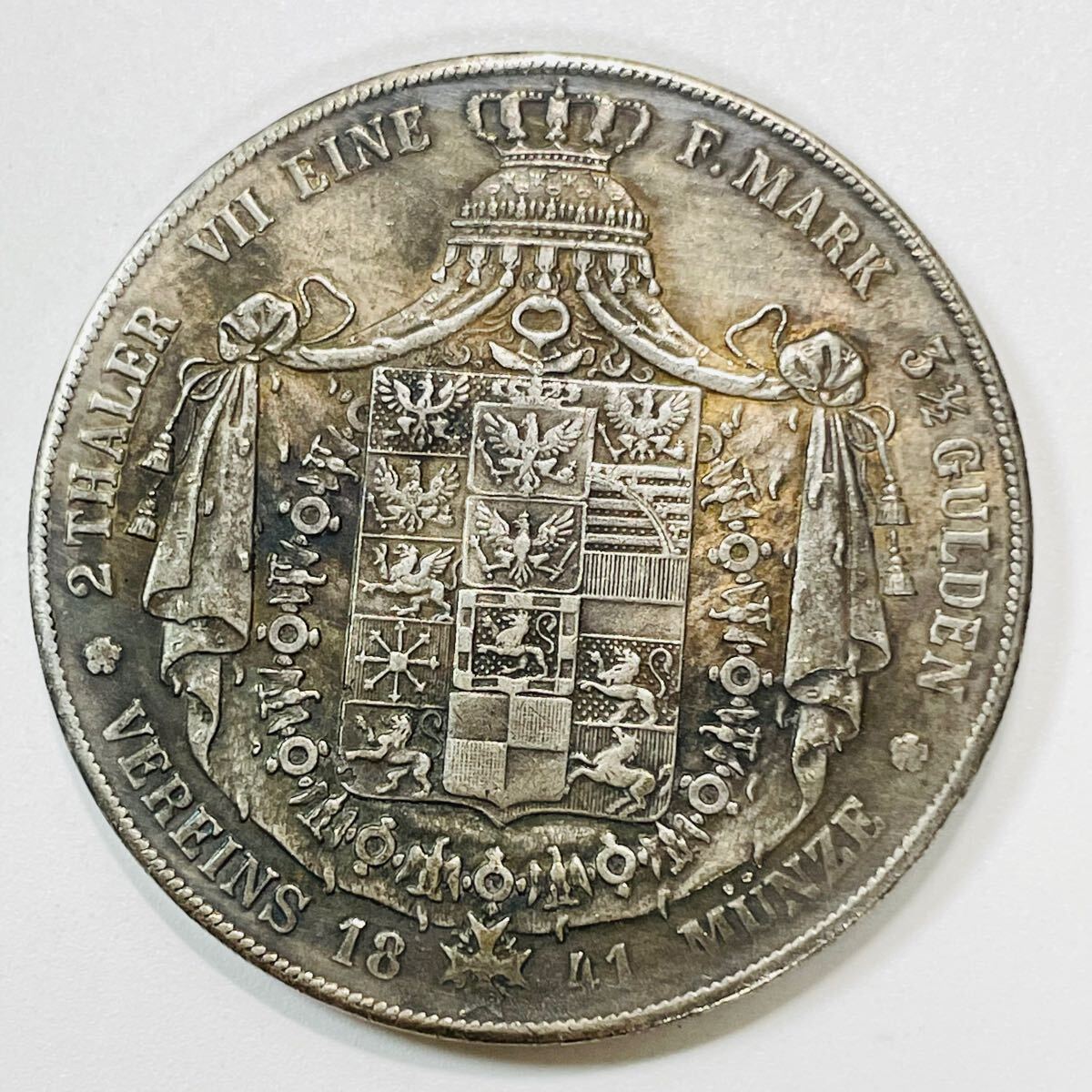 1816年A ドイツ プロイセン王国1ターラー銀貨 フリードリッヒ3世
