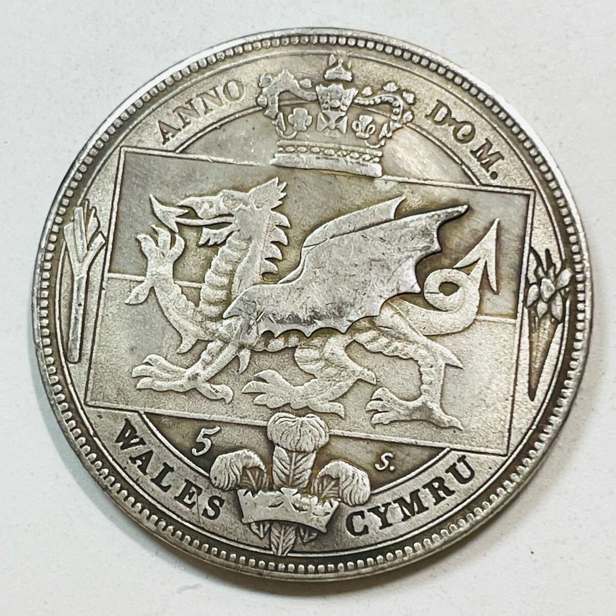 イギリス1887年銘 6ペンス銀貨 ヴィクトリア ビクトリア