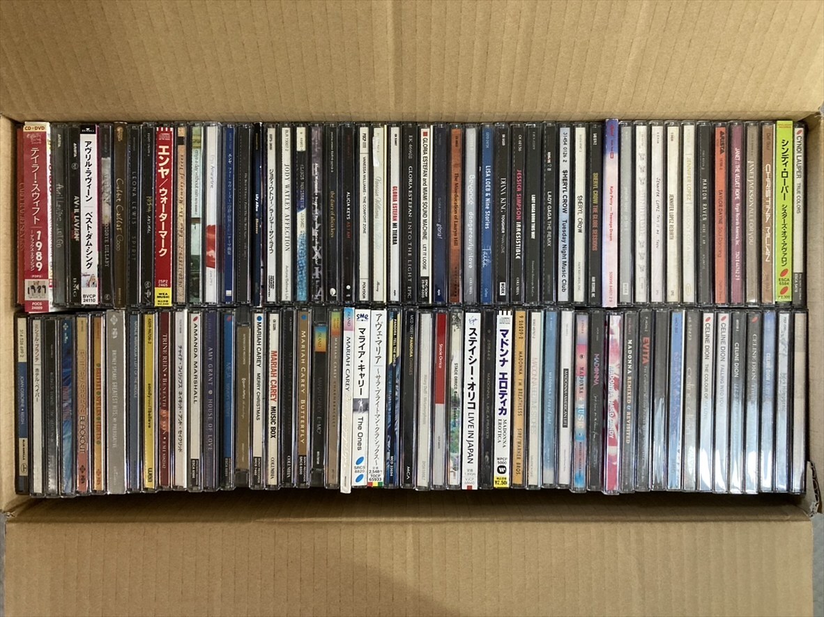 洋楽 女性アーティスト全般 CD 約100枚セット [XG849