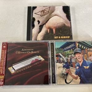 【W9877】エアロスミス CD アルバム 3枚セット●Aerosmith●Get a Grip●Honkin' on Bobo●A Little South of Sanity