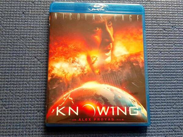 セル版 BD ノウイング KNOWING ニコラス・ケイジ ローズ・バーン チャンドラーカンタベリー アレックス・プロヤス 映画 ブルーレイ Blu-ray