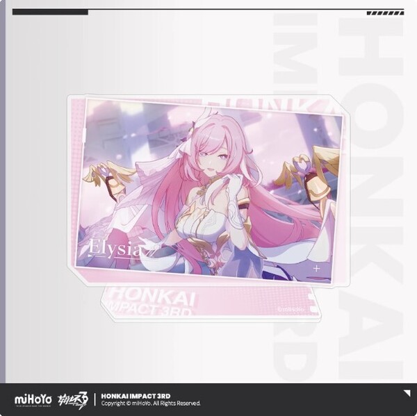 崩壊3rd CGシリーズアクリルスタンド 無瑕の人 エリシア