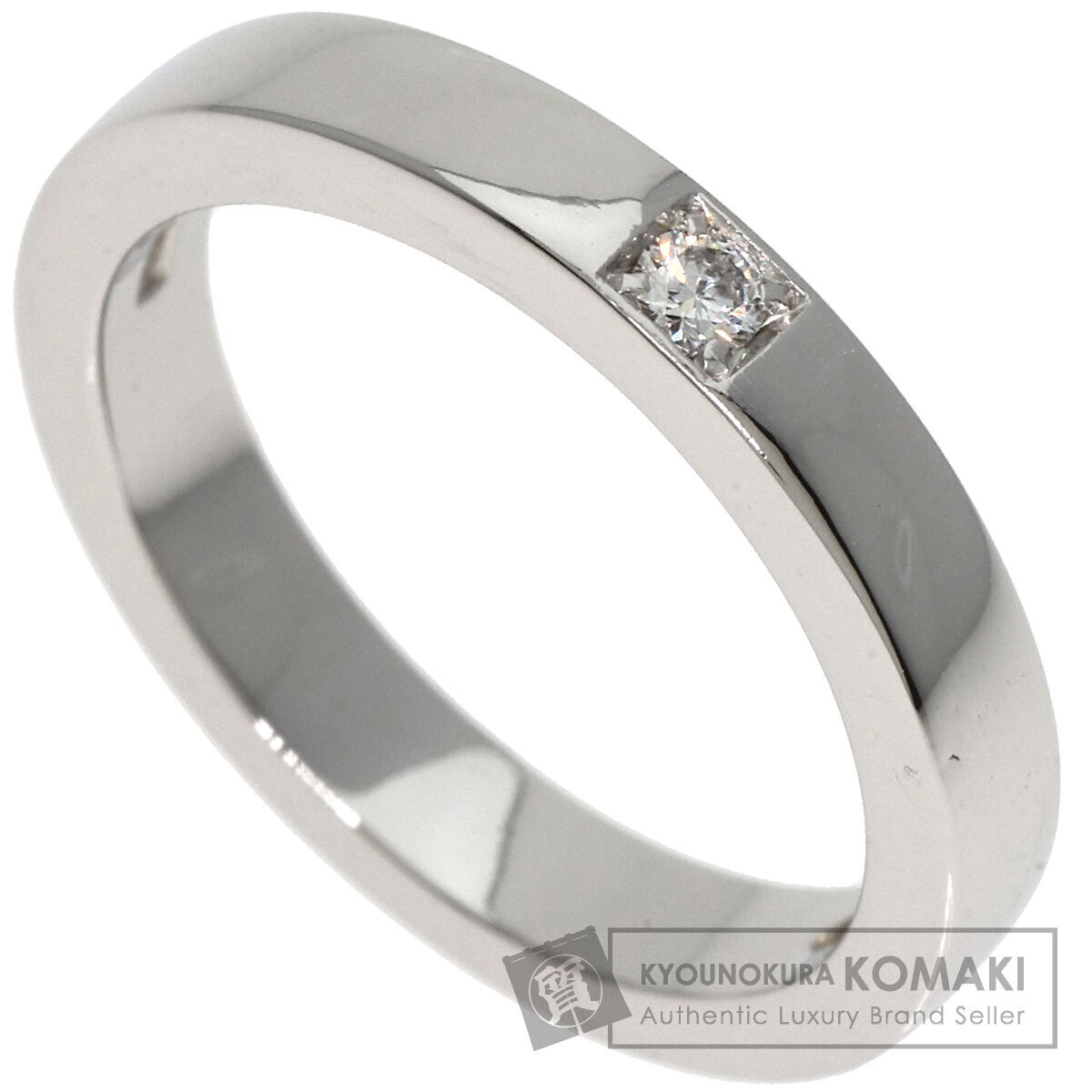 BVLGARI #51 マリー ミー1Pダイヤリング Pt950 プラチナ BVLGARI - 【BVLGARI】ブルガリ マリーミー Pt950プラチナ×1P