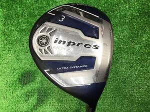 Yamaha Impress Fairway Wood inpres UD+2 3W Flex SR б/у C разряд