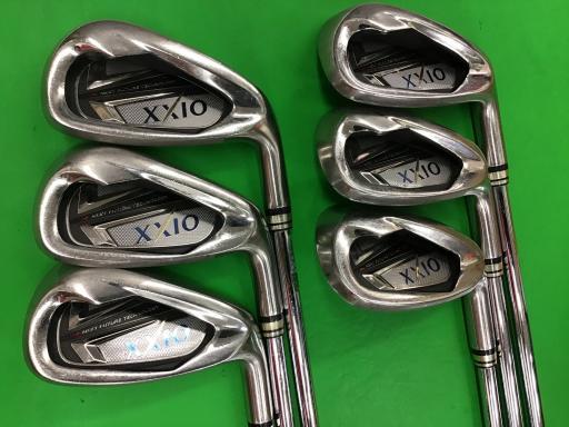 ダンロップ ゼクシオ7 XXIO7 アイアンセット XXIO(2012) 6S フレックスS 中古 Cランク