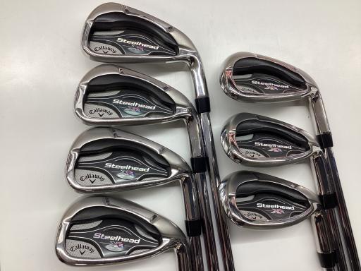 【貴重レフティ】キャロウェイ スチールヘッド XR アイアンセット 8本 S 左 貴重レフティ】キャロウェイ スチールヘッド XR アイアンセット