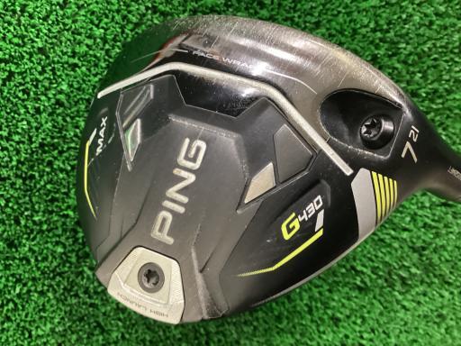 PING G430 max フェアウェイウッド 7w ピン G430 MAX フェアウェイウッド #7 [PING TOUR 2.0 BLACK 75
