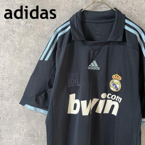 レアル・マドリードadidas ユニフォーム ゲームシャツ サッカーLメンズ程度