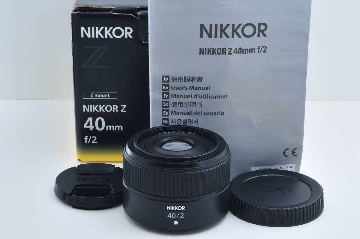 ニコン NIKKOR Z 40mm f/2 オークション比較 - 価格.com ニコン NIKKOR Z 40mm f/2 オークション比較 - 価格.com