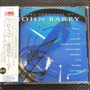 ジョン・バリー 007のテーマ ヴェリー・ベスト・オブ・ジョン・バリー The Very Best Of John Barry 帯付きCD