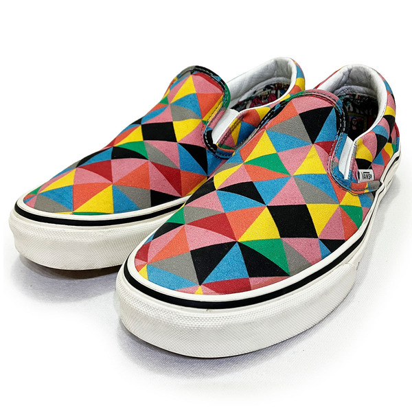 バンズ クラシック スリッポン MOMA ジオメトリー 26.0cm VANS CLASSIC SLIP-ON MOMA 正規品 本物 ミュージアム オブ モダン アート コラボ
