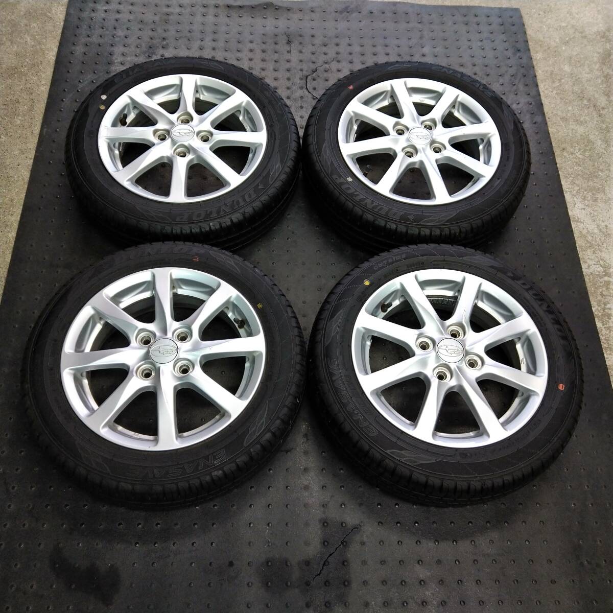 ☆ママのもも様専用スバルステラ 純正アルミホイール 155/65R14 ☆ママのもも様専用スバルステラ 純正アルミホイール 155/65R14