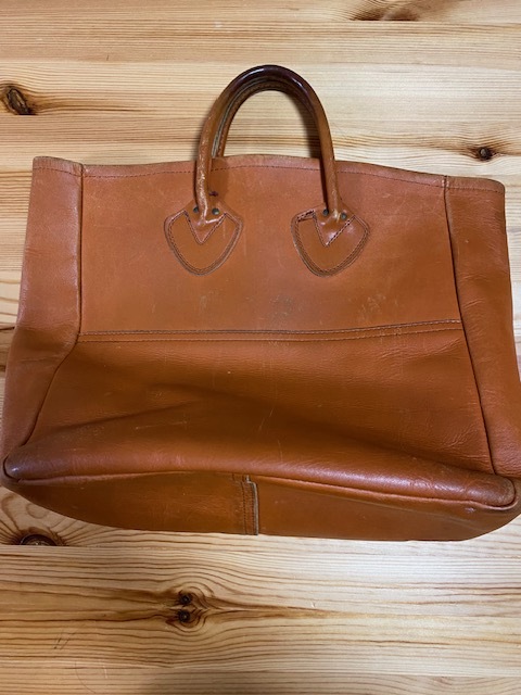 80s VTG/USED L.L Bean L.Lビーン レザートートバッグ (41×36
