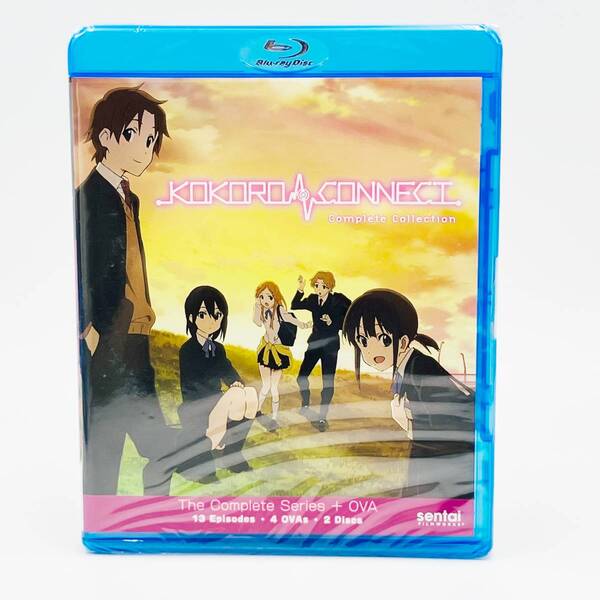 【送料込】ココロコネクト 全13話+4OVA (北米版 ブルーレイ) Kokoro Connect blu-ray BD