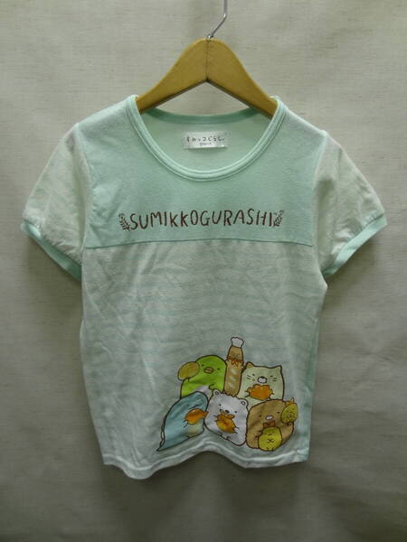 全国送料無料 すみっコぐらし 子供服 キッズ 女の子 半袖 Tシャツ 130