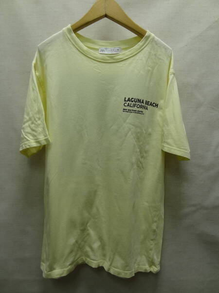 全国送料無料 ザラ ZARA 子供服キッズ男の子 綿100% 半袖 サーファープリントTシャツ 165(164/13-14)