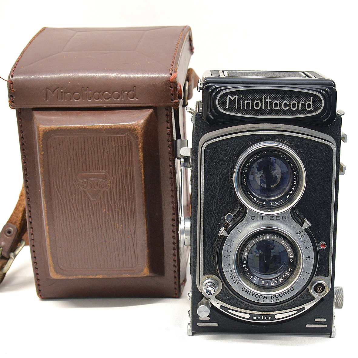 Minoltaflex II 6×6 TLR Film Camera Chiyoko Rokkor 75mm F3.5