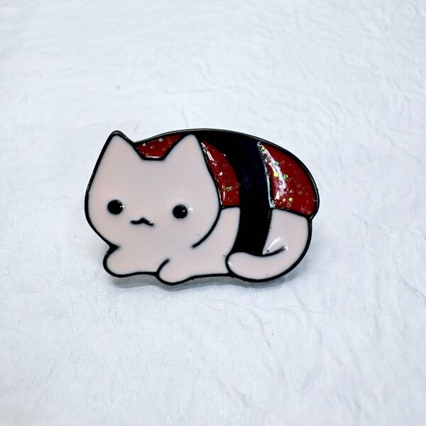 【ピンバッジ】猫 にゃんこ ねこ お寿司 かわいい