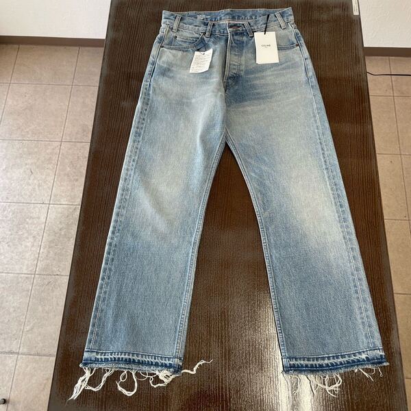 CELINEセリーヌ.ウェスリージーンズ/エバークリアウォッシュデニム.25ss.新品.未使用品.現行モデル.26