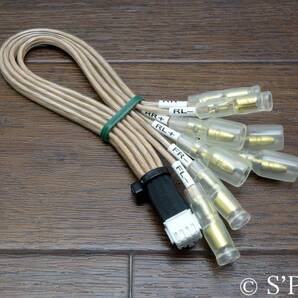 カロッツェリア GM-D2400・GM-D1400Ⅱ・GM-D1400用 0.75Sq 高純度OFC スピーカー入力コード 高音質 ハイレベルインプットケーブル