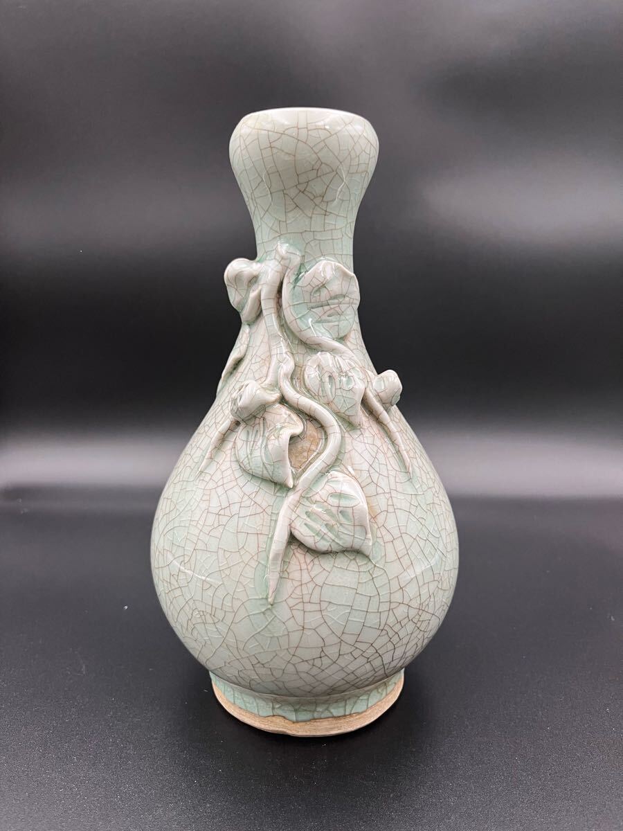 2025年最新】Yahoo!オークション -中国 青磁 花瓶(陶芸)の中古品 2025年最新】Yahoo!オークション -中国 青磁 花瓶(陶芸)の中古品