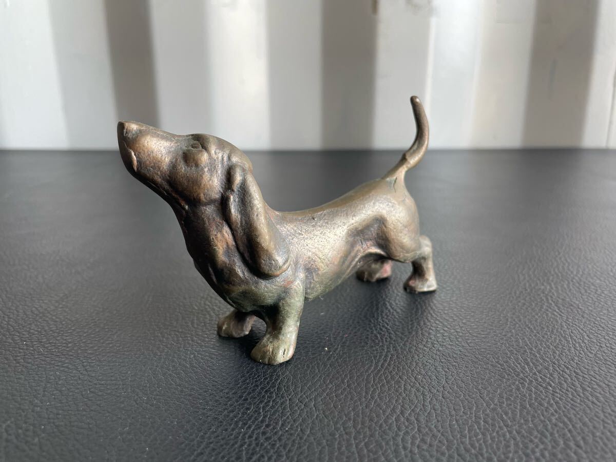 Yahoo!オークション -「犬 置物 金属」(アンティーク