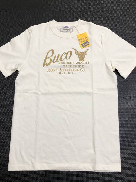 送料無料★未使用品★ザ リアル マッコイズBUCO★丸胴構造★ホールガーメント★Tシャツ★S★36★送料無料★