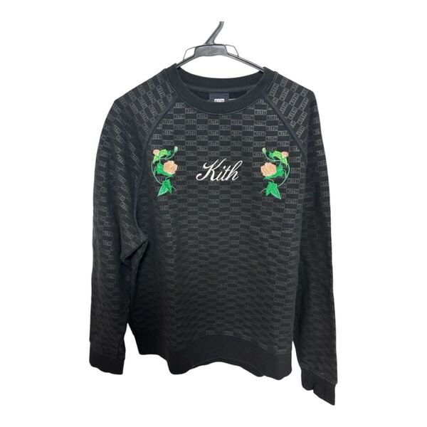 KITH キス Floral Souvenir Crewneck /フローラル クルーネック Mサイズ スウェット トレーナー