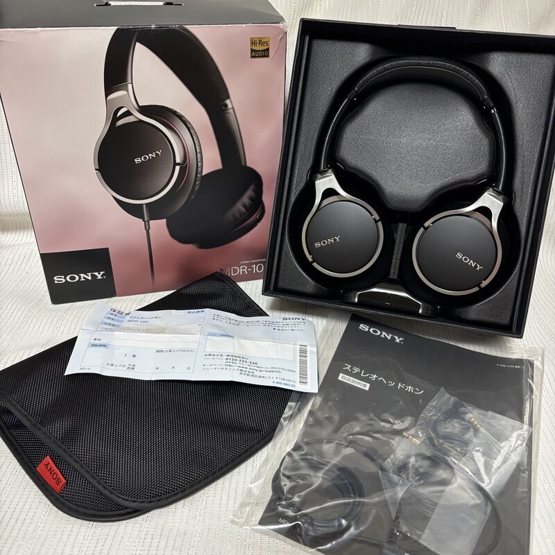 Amazon.com: Sony MDR10R Hi-Res Stereo Wired Headphones